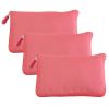 Watermelon Red - 3 Pieces Reusable Grocery Bags Portable Boutique Shopping Bags Supermarket Foldable Tote Bags