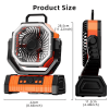 Battery Portable Camping Fan 20000mAh Rechargeable Power Bank with 270Â° Rotation