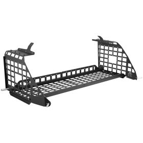 VEVOR Rear Trunk Cargo Rack, for 2010-2024 Toyota 4Runner, 220 lbs Capacity, Aluminum Alloy Basket Tray Interior Storage Luggage Carrier