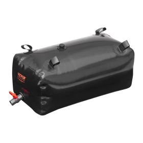 VEVOR 113 L/29.85 Gal Water Storage Bladder, Portable RV Water Tank, 1000D PVC Collapsible Water Storage Containers, Soft Water Bag, Water Bladder