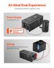 VEVOR Pure Sine Wave Inverter Charger, 3000 Watt, DC 24V to AC 120V Power Inverter with LCD Display, Remote Control