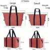 Heavy-Duty Cooling Tote Bag â€“ 5.28 Gallon Capacity for Beach, Camping & Grocery Hauling
