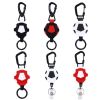 Telescopic Resilience Steel Wire Rope Metal Anti-theft Buckle